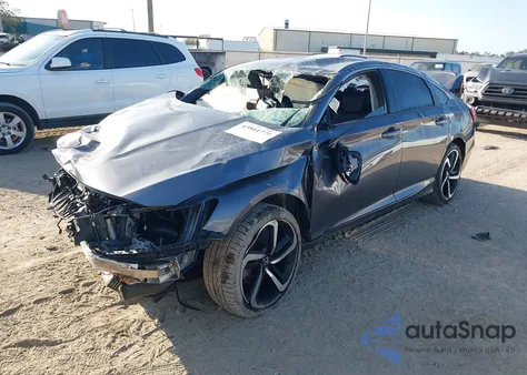 2019 Honda Accord Sport from USA, damaged, VIN 1HGCV1F34KA162993